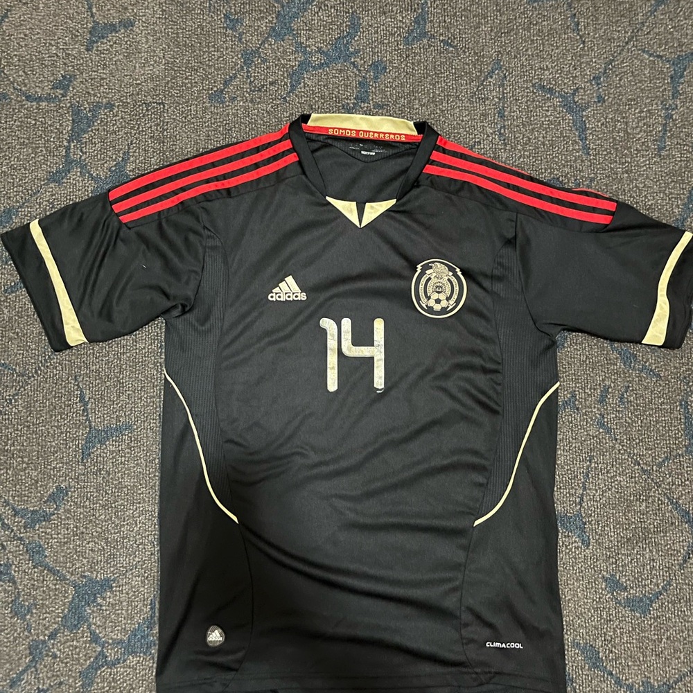 Adidas Mexico Soccer Jersey Black 2011-2012